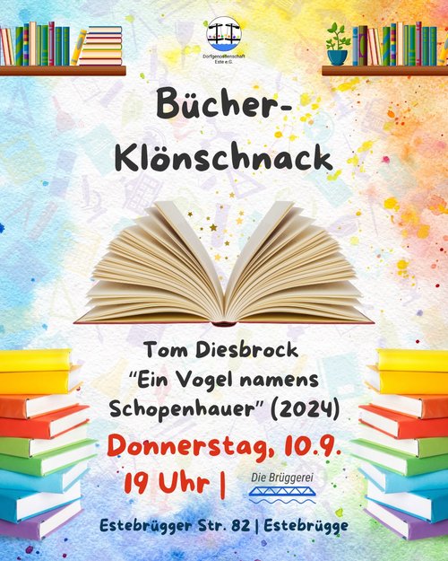 Bücher-Klönschnack in der Brüggerei