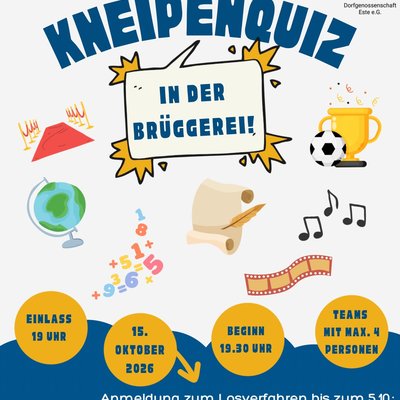 12. Kneipenquiz in der Brüggerei