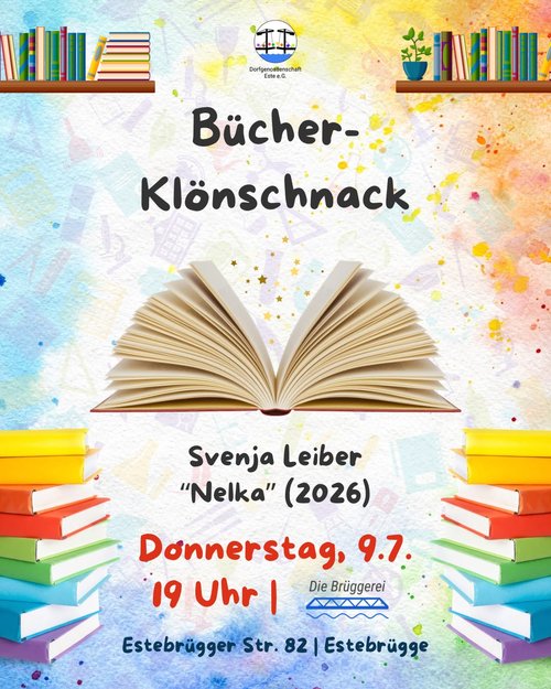 Bücher-Klönschnack in der Brüggerei