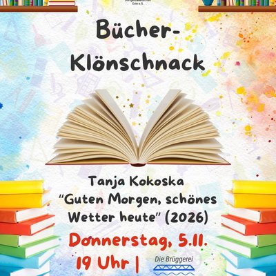 Bücher-Klönschnack in der Brüggerei