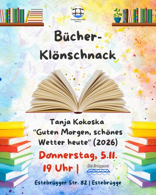 Bücher-Klönschnack in der Brüggerei