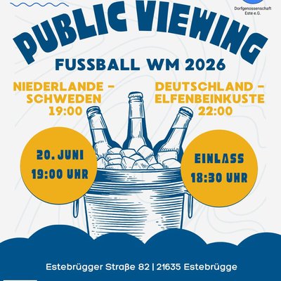 Fußballabend in der Brüggerei!