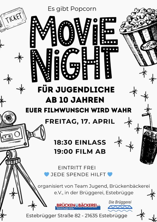 Movie-Night für Jugendliche