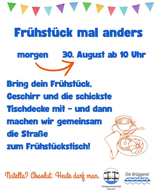 Brüggerei-Frühstück