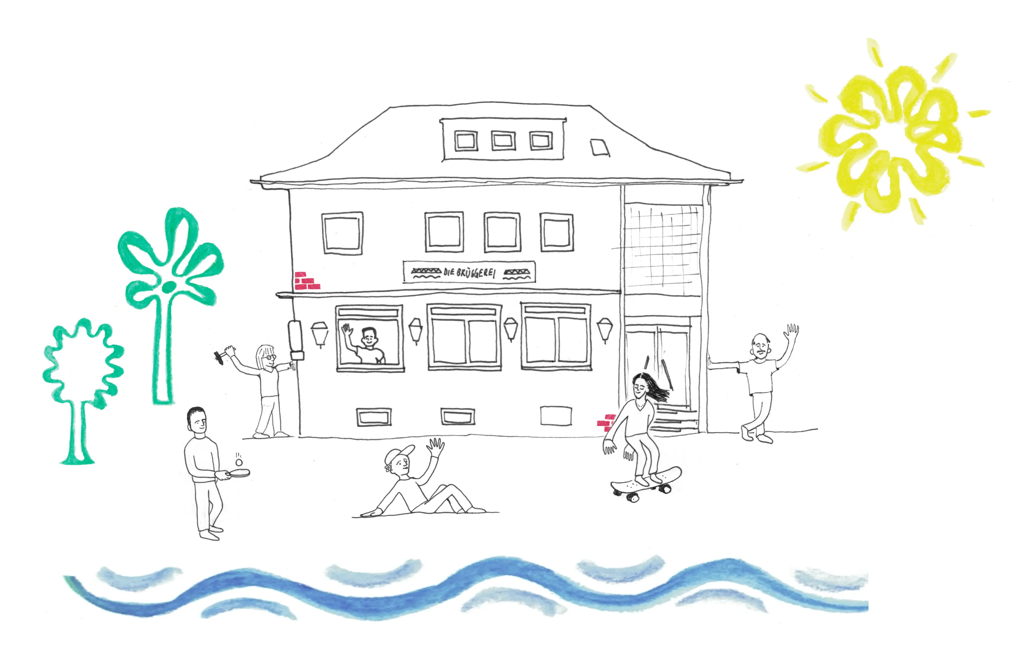 Die Brüggerei - Ein Dorf voller Leben